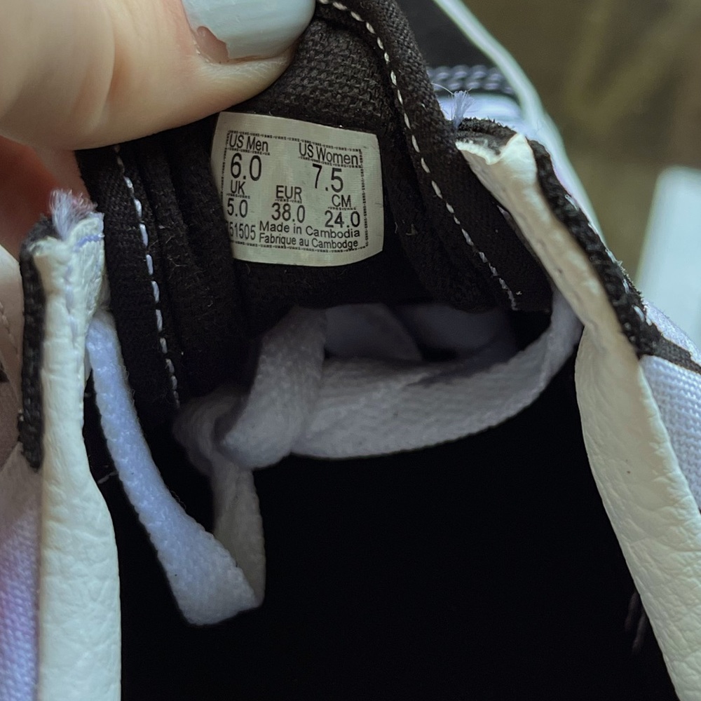 🌸VANS🌸- Orchid Checkerboard - Lace-Up Old-Skool - Womens 7.5 NWT - Picture 7 of 8